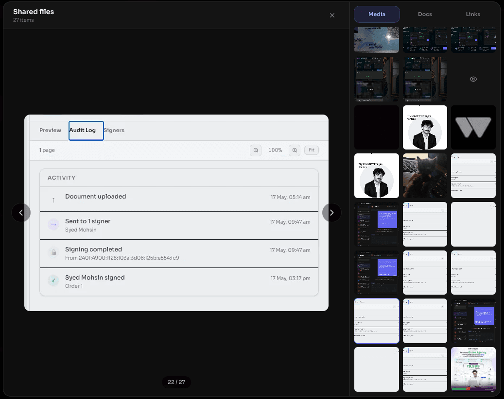 AOP Inbox — Media Viewer